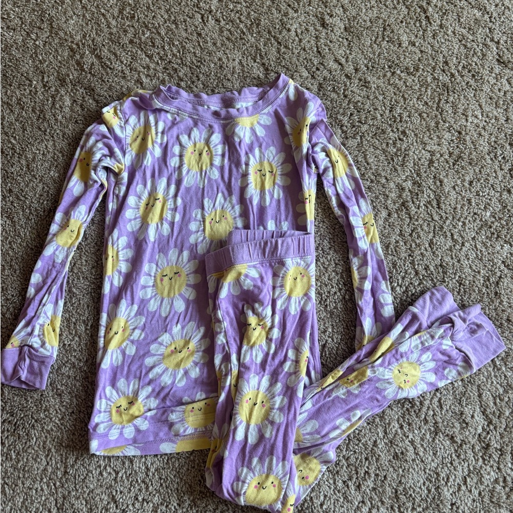 Little Sleepies Purple Daisies